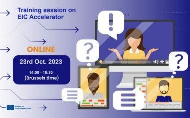 Continuous training on EIC Accelerator for Enterprise Europe Network members