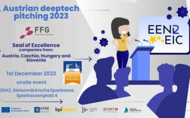 E-pitching session in Austria on the 1st December 2023