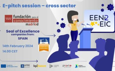 Join Us for the EEN2EIC Cross-sector Pitching Session featuring innovative Spanish companies!