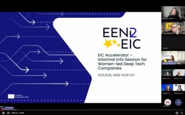 EIC Accelerator for Women-led Deep Tech Companies – recording and materials available!
