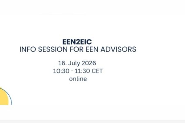 EEN2EIC launches Calls 4bis and 5: join the Online Info Session on 16 July
